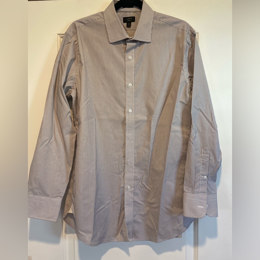 J Crew Ludlow Cotton Dress shirt slim 16/33